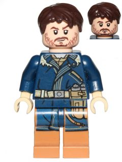 LEGO Minifigure -- Cassian Andor (75155)-Star Wars / Star Wars Rogue One -- SW0790 -- Creative Brick Builders